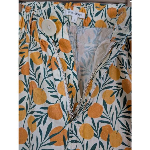 Emerson Fry Johnny Crop Sailor Pants Groves Linen S - Picture 12 of 13